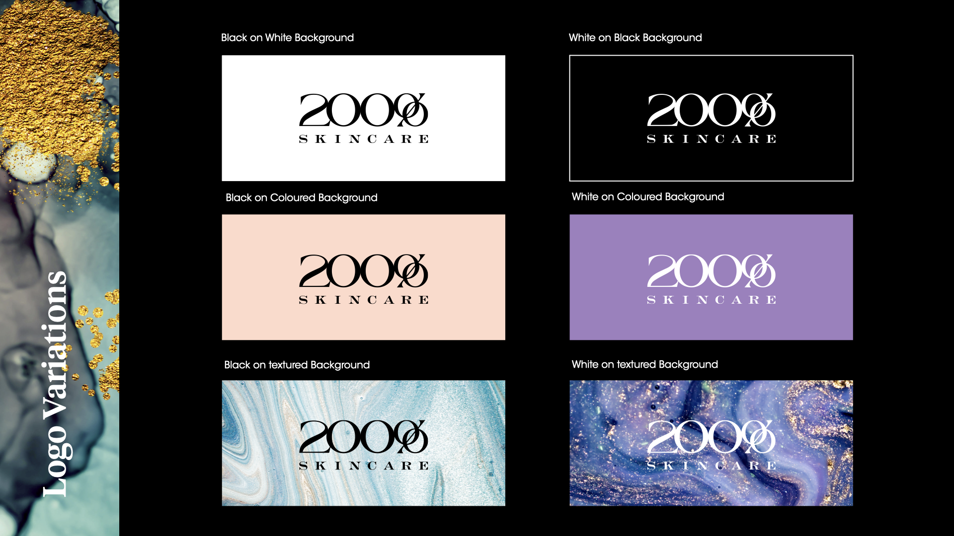 200 percent brand logo variation