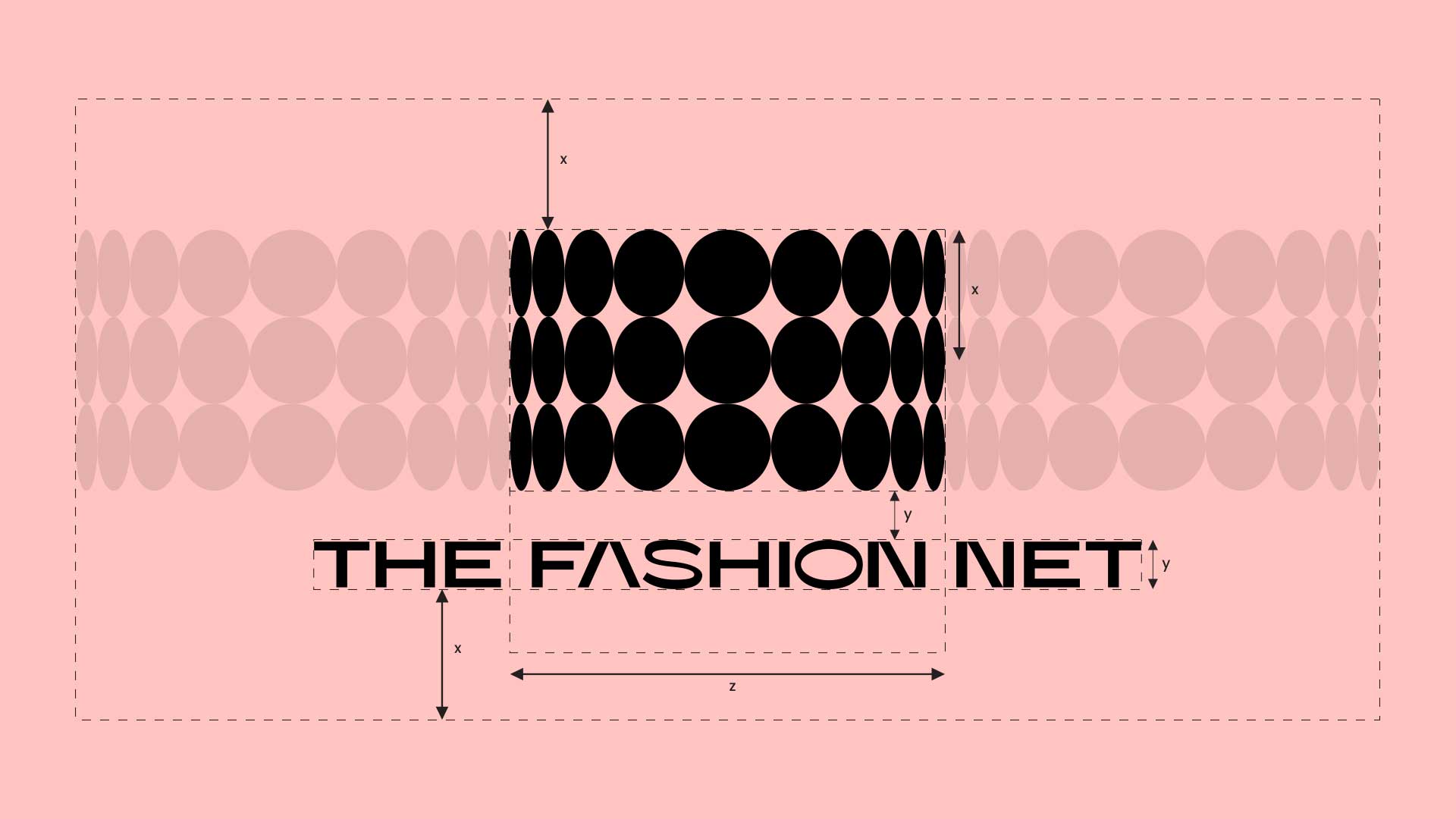 The Fashion Net Logo spacing